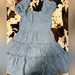 Dainty blue dress